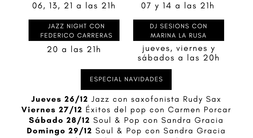 eventos navidades 2019
