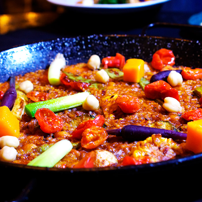 PAELLA-VEGANA VIVO